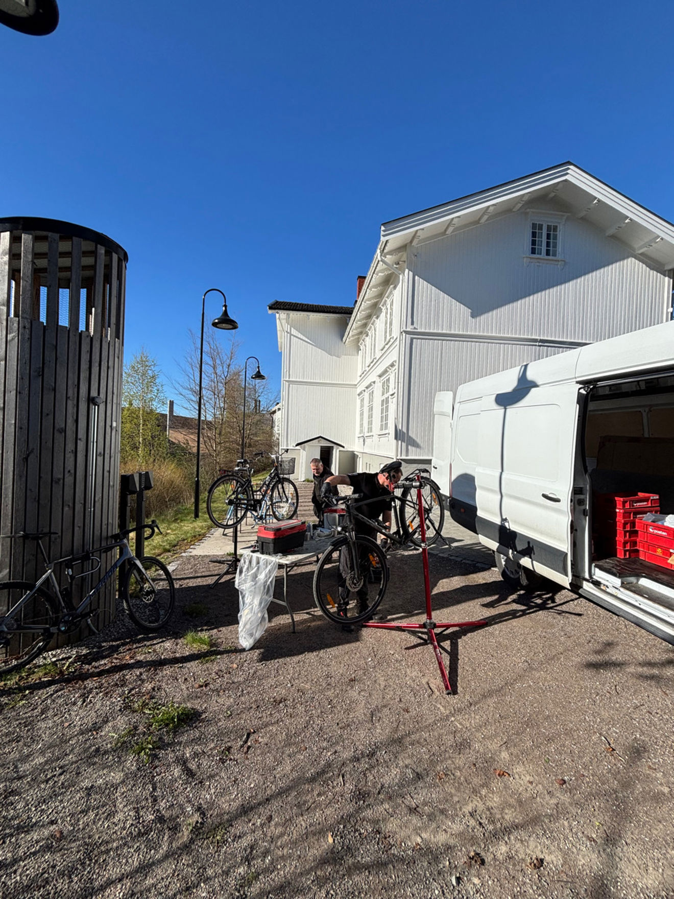 Sykkelmekanikere fra Birk