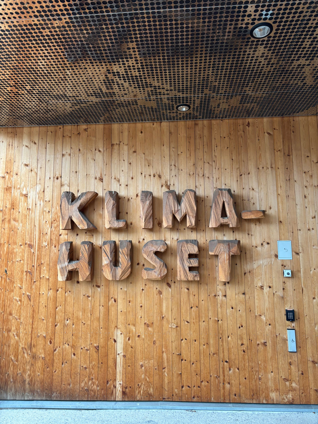 Klimahuset i botanisk hage 