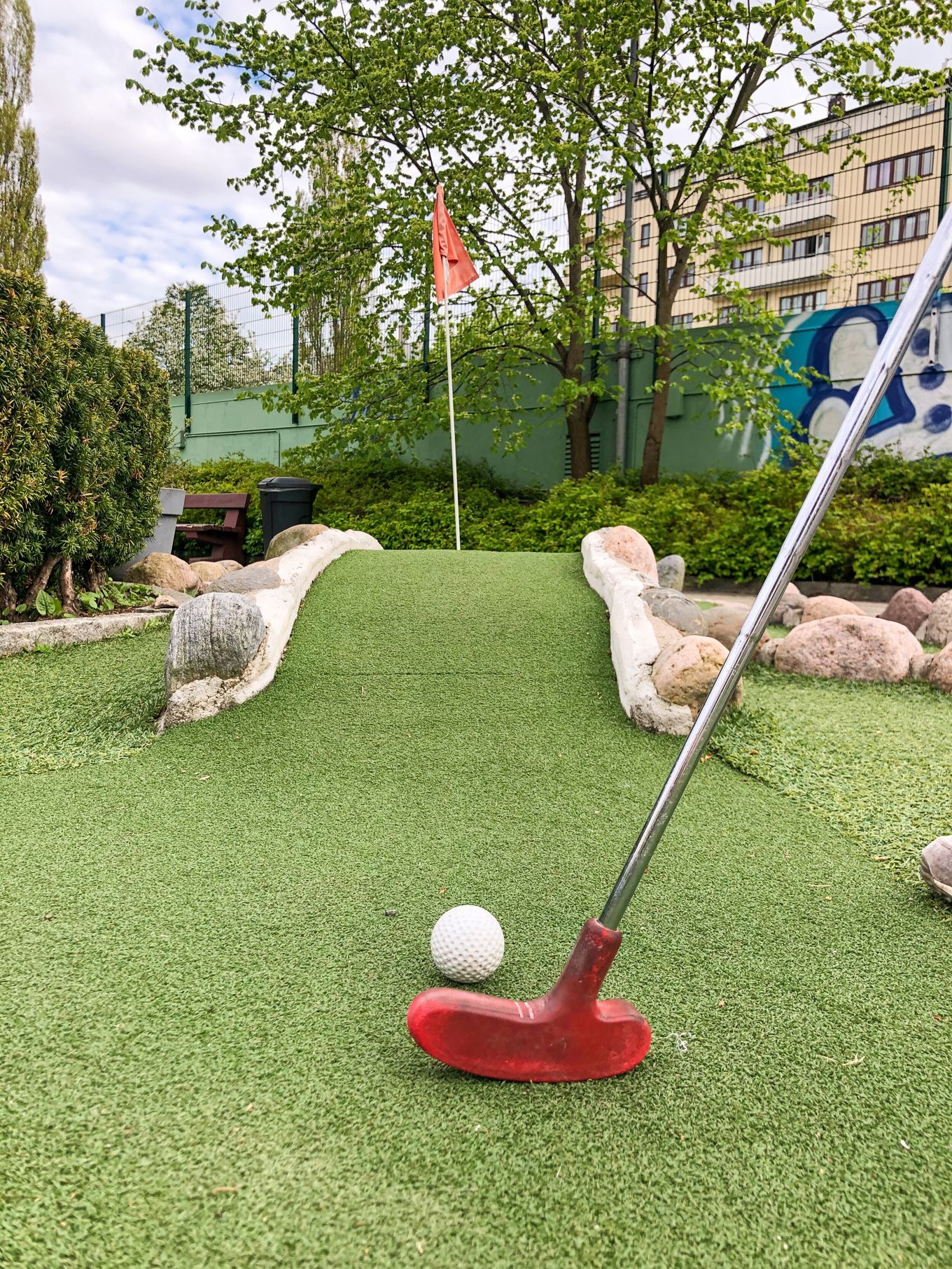 Minigolf på Marienlyst